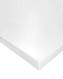 vabo Schreibtisch-Platte - Kratzfeste Tischplatte - bis zu 120 kg belastbar - moderner Büro-Tisch Aufsatz mit Starkfurnierkante - 160x80x2,5 cm - Weiß