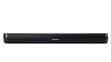 SHARP HTSB107 2.0 Soundbar 90W (USB, Bluetooth, HDMI, Optisch, AUX-In (3,5mm), Breite: 65cm), schwarz