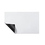 Sungpunet Whiteboard Magnetic Kühlschrank White Board Kühlschrank Organizer Magnet Board, Trockener Löschmemo Notizblock Für Wohnküche Weekly Mahlzeit Planer und Büro Hinweis