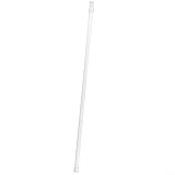 FUANA Gardinenstange, Teleskopstange, ausziehbar, für Schränke, Fenster, Küche, Kleiderschrank, Badezimmer, DIY-Projekte (60–110 cm)