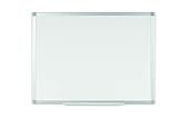 BoardsPlus Magnetisches Whiteboard 60 x 45 cm, Mit Aluminiumrahmen und Stifteablage, Tocken Abwischbar, Wiederbeschreibbar