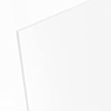 10mm FOREX® Platte 100x50 cm weiß PVC H