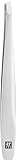 ZWILLING Pinzette Schräg (Zupfen von Augenbrauen, Entfernen von Splittern, Handgeschliffene, angeraute Spitzen, Hypoallergen), Premium, Silber, 90