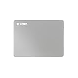 Toshiba Canvio Flex HDTX140XSCCA Externe Festplatte (4 TB, USB-C, USB 3.0) silberfarben
