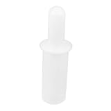 EXHUMKY Schneidstange für Fleischwolf Mischmühle Füller Mühle Brecher Handfleischwolfschieber fleischwolf ersatzteile fleischwolf zubehör Handkurbel für Fleischwolf Wurstmühle Plastik Weiß