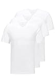 BOSS Herren T-Shirt VN 3P CO Dreier-Pack T-Shirts aus Baumwolle mit V-Ausschnitt