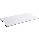 Balderia Schreibtischplatte - Arbeitsplatte für Heim & Büro - Bürotischplatte mit hoher Kratzfestigkeit - 160 x 80 cm, Weiß