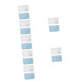 Amosfun 7 Sätze Aufbewahrungstasche Mit Fächern Lebensmittelgeschäft Versiegelung Kühlschrankorginizer Kühlschranl Organisator Atmungsaktive Netztasche Leichte Netztasche 2 Stück * 7
