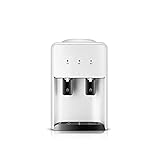 MERSHAO Warmwasserspender - 550 W, 220-50 Hz, 2,8 kg, Mini Premium Hot/Cold Top Loading Counter-Wasserkühler-Dispenser - Heißes und kaltes Wasser, Mini-Wasserkühler-Spender, ideal für Home Office-Ge