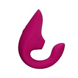 Womanizer Blend Dual-Stimulator Rabbit-Vibrator - Pleasure Air Klitoris-Stimulation - 2in1 G-Spot-Vibrator & Klit-Sauger - Sexspielzeug für Frauen und Paare - Wasserdicht & Wiederaufladbar - Pink