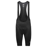 GORE WEAR Herren C5 Opti Trägerhose+ Kurze, Schwarz, XL EU