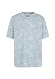 ARMANI EXCHANGE T-Shirt mit Rundhalsausschnitt aus Baumwolle Muster P24, Hellblau, Medium