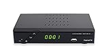 Set-ONE EasyOne 740 DVB-T2 Receiver für digitales Antennenfernsehen Private (freenet TV) und öffentlich Rechtliche Sender mit PVR-Funktion, Full-HD 1080p, , HDMI, Hbb-TV, USB 2.0, Camping, schwarz