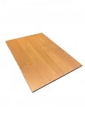 AKKE Tischplatte Möbelplatte Rechteckig Arbeitsplatte Schreibtischplatte Bürotischplatte für Schreibtisch Esstisch Wohnzimmertisch Wenge 40x80