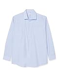 Seidensticker Herren Business Modern Fit Hemd, Blau (11 Millraye hellblau), 43