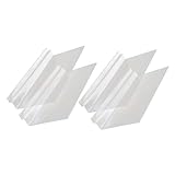 Housoutil 4er Set Transparente Wandregale Für Schuhe Klarsichtregale Für Schuhaufbewahrung An Der Wand Ideale ösung Für Schuhgeschäfte Und Z