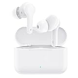 Bluetooth Kopfhörer In Ear,Wireless Kopfhörer mit Klarem Mikrofon,Kopfhörer Kabellos 30H Spielzeit, IPX5 Wasserschutz, mit USB Type-C,Weiß