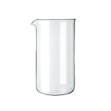 Bodum 1508-10 Ersatzglas zu Kaffeebereiter 8 Tassen, 1.0 l, ø 9.6 cm durchmesser,Durchsichtig