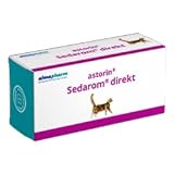 Almapharm astorin Sedarom direkt | 72 Tabletten | Ergänzungsfuttermittel für Katzen | Zur Unterstützung des Nervenstoffwechsels zur Stressabschirmung | Mit einem Vitamin B-Komplex