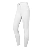 ELT Reithose Essential High Waist Silikon, weiß, Gr. 36