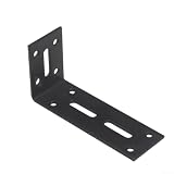 Verdickte Eckwinkel aus Edelstahl für 90 Grad rechtwinklige Stütze, Set mit 6 verstellbaren Halterungen (60 x 120 mm)