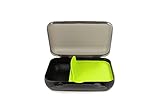 Tupperware To Go 30915, Contenitore porta pranzo con separatore, per sandwich, colore: nero/