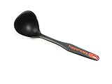 TUPPERWARE Griffbereit Schöpflöffel schwarz-orange D164 Löffel TOP-Schöpflö