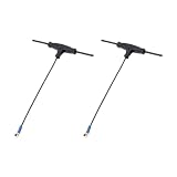 Bikevista 2 Stück ELRS-Antennen, 915 MHz, 70 Mm, Hochgeschwindigkeitsübertragung für Ferngesteuerte Flugzeugmodelle B