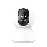 Xiaomi Mi 360° Home Security Camera 2K WLAN Überwachungskamera (2304x1296 Pixel, 20 FPS, 128-bit AES Verschlüsselung, Nachtmodus, AI Personenerkennung, 2-Wege Audio, Steuerbar über die Mi Home App)