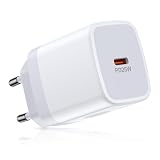 25W USB C Ladegerät für Samsung,USB C Netzteil Stecker Schnellladegerät, iPhone Ladegerät für iPhone 15/14/16 Pro Max, iPad, Samsung Galaxy S24 23 22 21 20, Google Pixel 9 8 Huawei P60 Xiaomi Onep