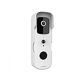ELXSZJ XTZJ Video-Türklingelkamera, Sicherheitskamera Türklingel mit HD 1080P, Weitwinkelansicht, wasserdichte Nachtsicht, Bewegungserkennung, einfache Installation