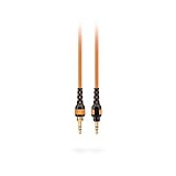 RØDE NTH-Kabel für NTH-100 Kopfhörer mit 1,2 m Länge, hochwertiges 3,5-mm-Audiokabel (Stecker auf Stecker) mit ¼-Zoll-Adapter (Orange)