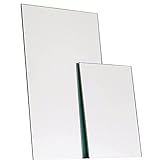 Elisando Spiegel auf Maß 30x20 cm Stärke 3mm | Spiegelzuschnitt 300 x 200 x 3 mm | Viele Maße verfügbar! | Spiegelfliesen Wandspiegel