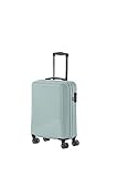 Travelite 4-Rad Handgepäck Koffer klein 37 Liter, Gepäck Serie Bali: ABS Hartschalen Trolley erfüllt IATA-Bordgepäckmaß, 55