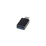 OTB Adapter Slim - USB Type C (USB-C) Stecker auf USB-A 3.0 Buchse - OTG Support - schwarz