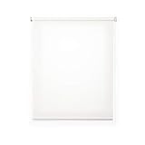 STORESDECO Lichtdurchlässig Rollo, Glatt, Rollo für Fenster und Türen | Weiß, 160 cm x 180 cm