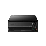 Canon PIXMA TS6350a Drucker Farbtintenstrahl Multifunktionsgerät DIN A4 (Fotodrucker, Scanner, Kopierer, OLED, 4.800x1.200 dpi, USB, WLAN, 5 separate Tinten, Duplexdruck, 2 Papierzuführungen), schwarz