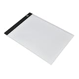 Touch -Zeichenbrett, A4 Copy Board 3 Level Dimm -LED -Pad mit Skalierung, USB -Netzteil, für eine Sichere und Komfortable Malumgebung, Klare M