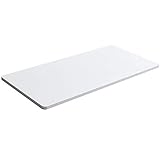 Balderia Schreibtischplatte - Arbeitsplatte für Heim & Büro - Bürotischplatte mit hoher Kratzfestigkeit - 120 x 60 cm, Weiß