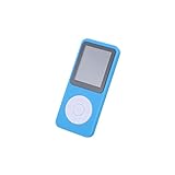 MMLC Tragbarer digitaler verlustfreier MP3-Musik-Player, Musik-Player digitaler 1,8-Zoll-Bildschirm unterstützt TF-Karte zum Laufen (ohne TF/SD-Karte und Kopfhörer) (Blue)