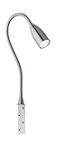Fischer & Honsel | Bettleuchte Flex, Sten | mit Gestensteuerung dimmbar | 1x LED 5 Watt, 3000 Kelvin, 420 Lumen | EEK: G | 30702