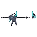 wolfcraft Werktischspanner PRO 65-150-W I 3036000 I Zum Spannen auf allen Tischen mit 20-mm-Bohrung