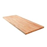 Krok Wood Massivholzplatte, Tischplatte, Arbeitsplatte aus Massivholz in Buche 2000x720x38