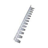 KESOTO Rasenkanten Trenngürtel, 1 M, Flexibel, Rostfreier Rasenabgrenzung für Garten Und Terrasse, 8 cmx3