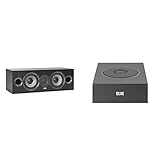 ELAC Debut 2.0 Center-Lautsprecher C5.2 & Debut 2.0 Atmos-Lautsprecher A4.2, Boxen für Musikwiedergabe über Stereo-Anlage, 5.1 Surround-Soundsystem, exzellenter Klang und hochwertiges Design