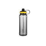 Huposdxjslb Fahrrad Trinkflasche Tragbare Sportbecher, Wasserflasche für Student, Kunststoff im Freien mit Filter Tip Cup -1000ml / 1400ml (Size : Small)