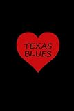 TEXAS BLUES: 6' x 9' 120 page lined Texas Blues music journal diary notebook by Spotter