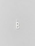 Design Letters Archetyp Anhänger 10mm, A-Z (Silber) - B