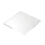 Klare Acrylplatte 300 × 300 × 2 mm - 300 × 800 × 2 mm, quadratische Acrylplatte, geeignet for Schilderhandwerk, Displayprojekte, 300 × 400 mm(300x300mm)