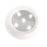 HOMSFOU 2er Set Kabellose LED Puck Leuchten Zum Aufkleben Batteriebetriebene Unterbauleuchten Mit Bewegungsmelder Ideal Für Küche Flur Und Schrankbeleuchtung Weiß